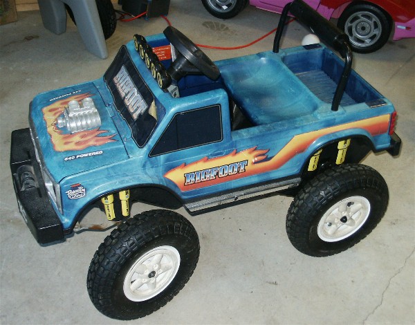 power wheels with real rubber tires