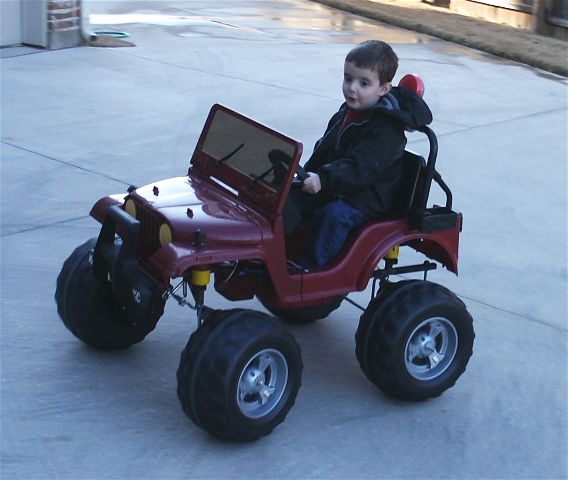 power wheels jeep mods