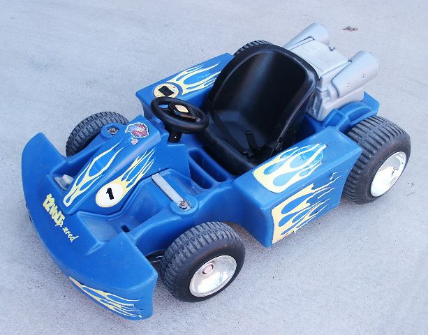 hot wheels go kart electric